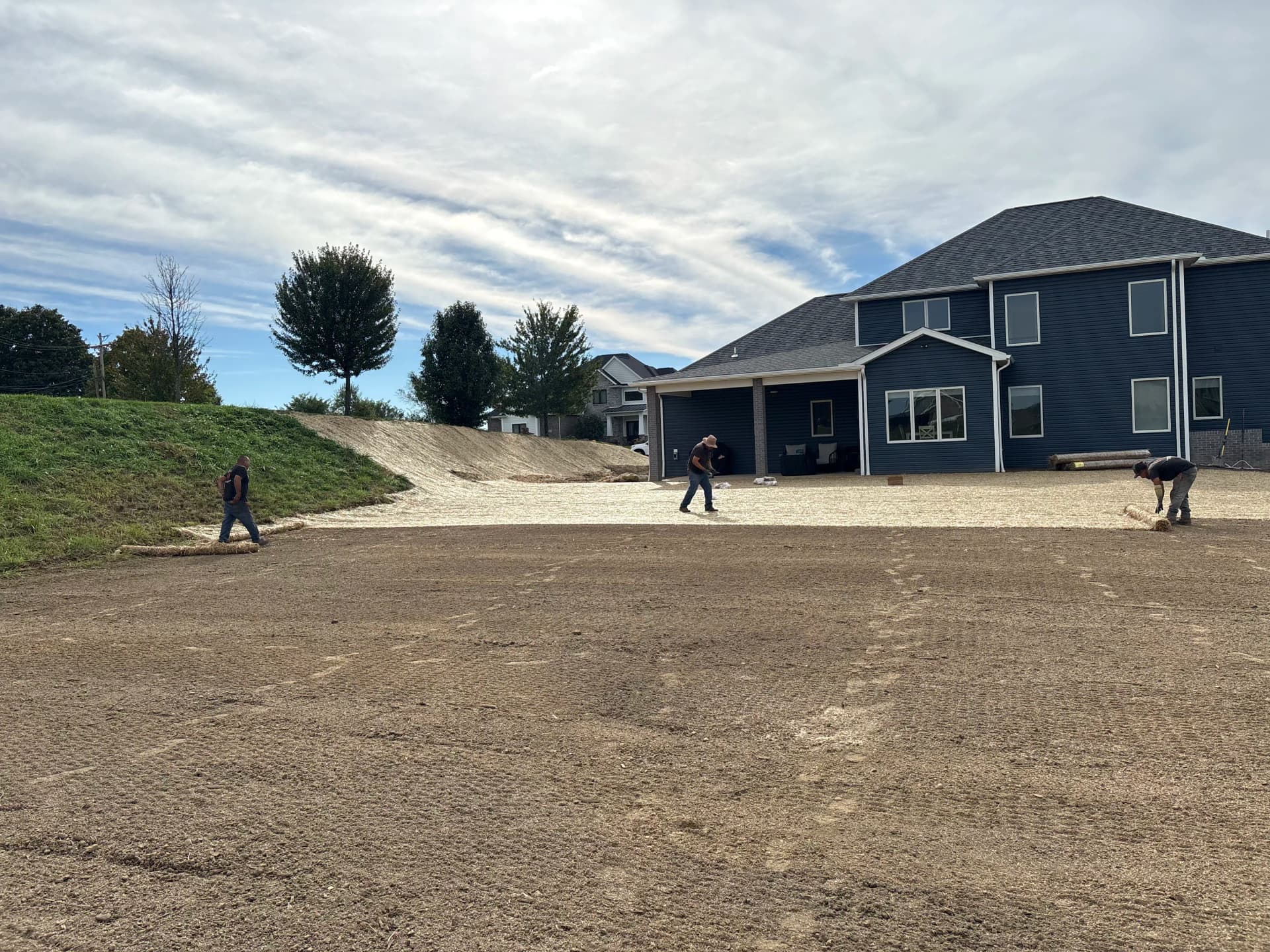 Gallery photos for Fall Lawn Seeding and Prep Work in Progress: Image #2