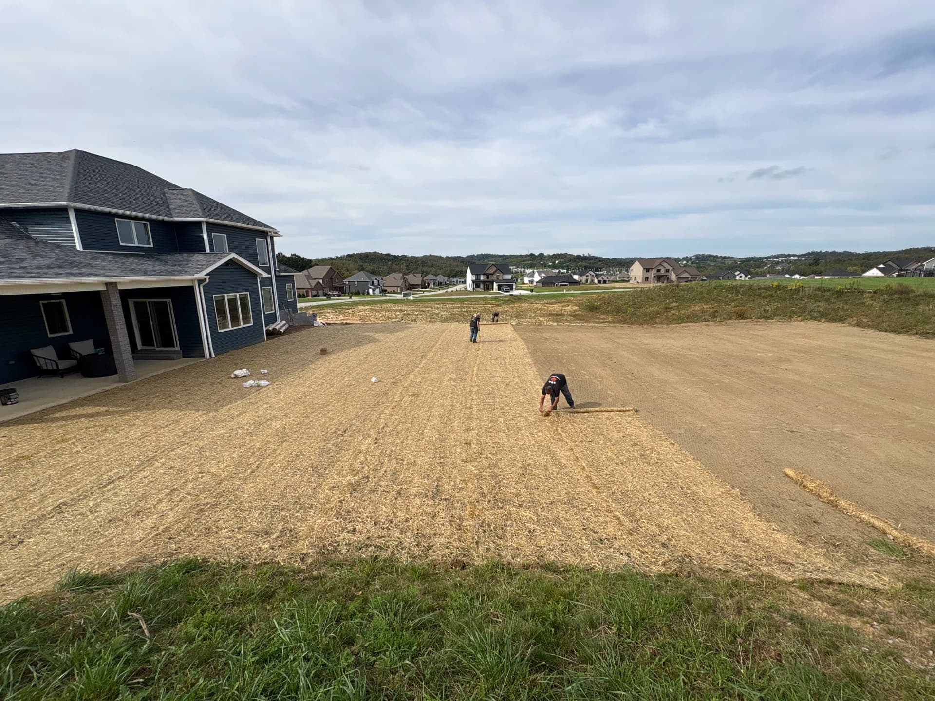 Gallery photos for Fall Lawn Seeding and Prep Work in Progress: Image #3