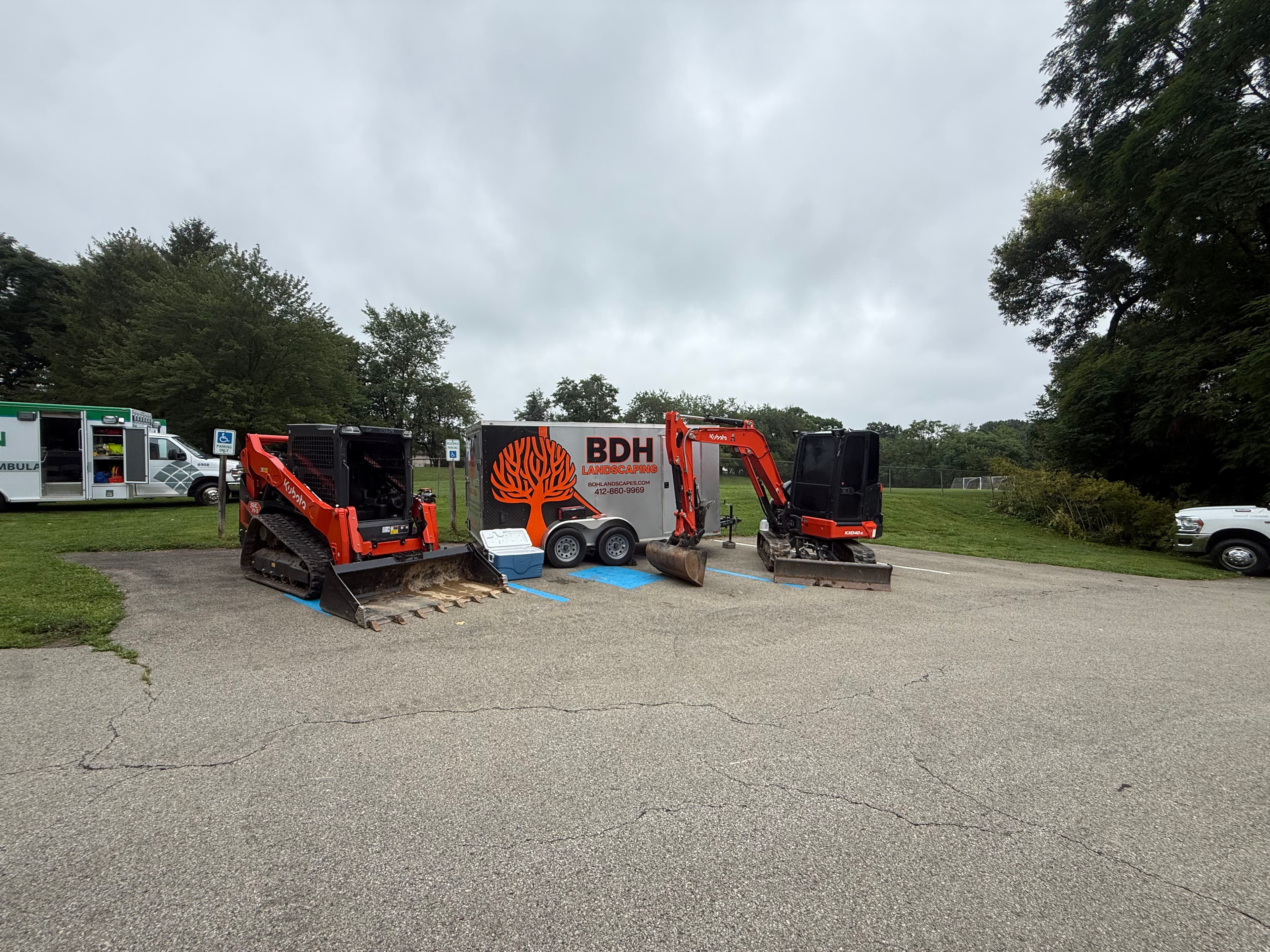 Project BDH Landscaping is at the Peterswood Park Touch a Truck Event image