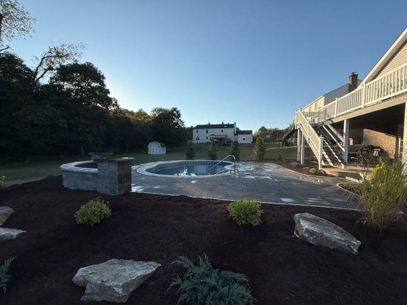 Gallery photos for Stunning Venetia Backyard Oasis Transformation: Image #1