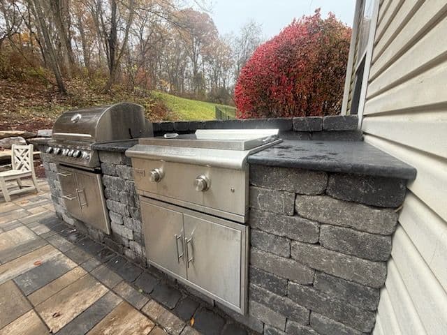 Outdoor Kitchen and Patio Makeover image