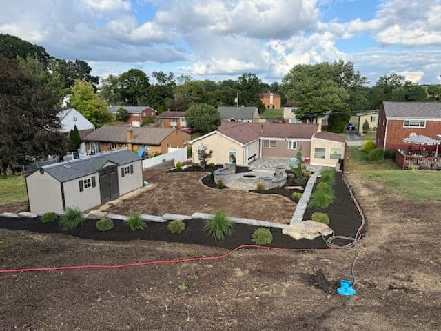 Gallery photos for Stunning Backyard Transformation in Bethel Park: Image #2