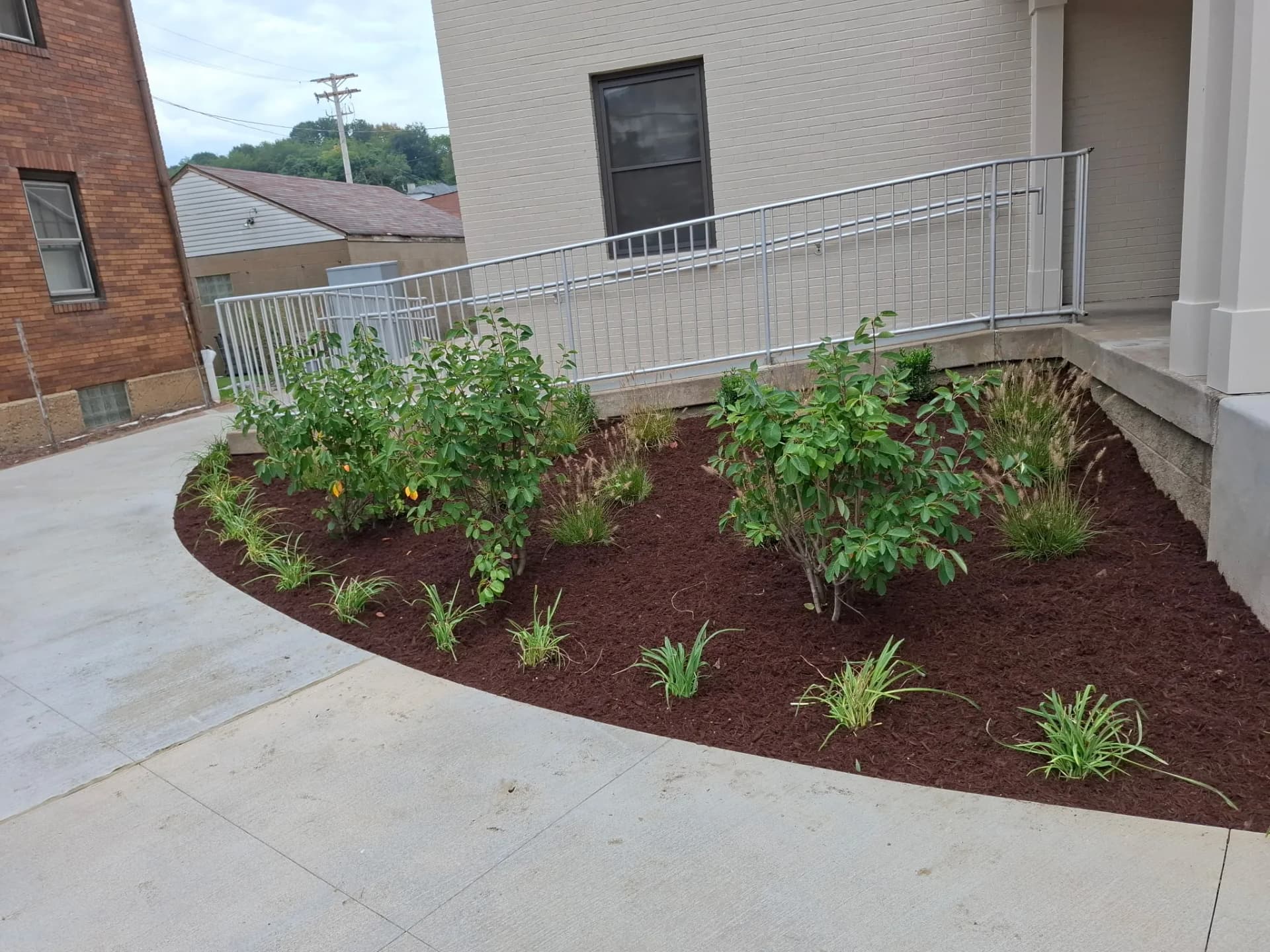 Gallery photos for New Landscape Beds Installed at Beaver County Housing Authority: Image #2