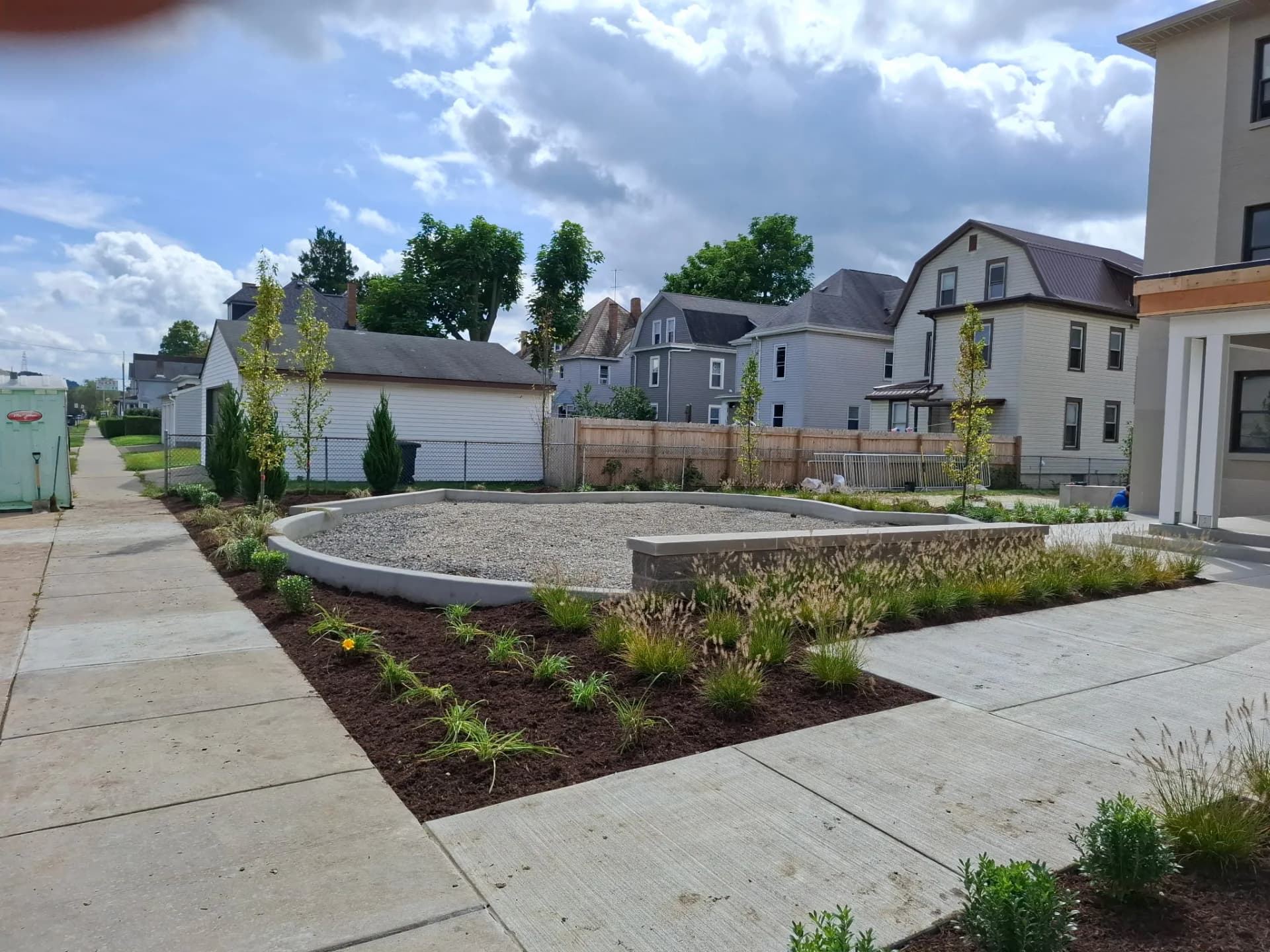 New Landscape Beds Installed at Beaver County Housing Authority image