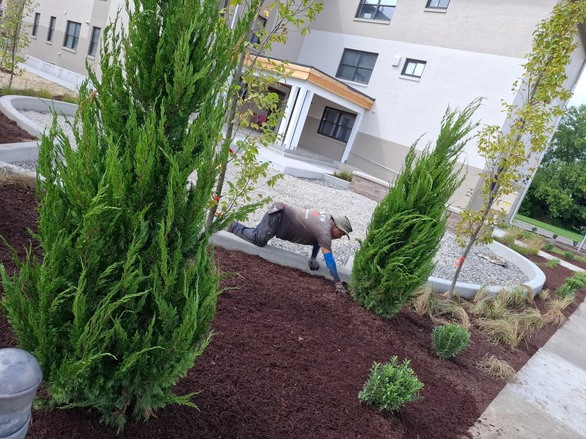 Gallery photos for New Landscape Beds Installed at Beaver County Housing Authority: Image #3